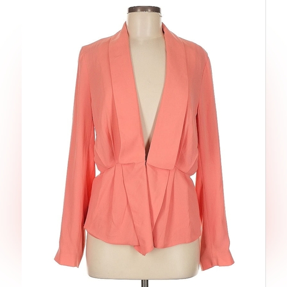 Boundary & Co. Coral Peplum Blazer – NWT – Size M - Picture 2 of 7
